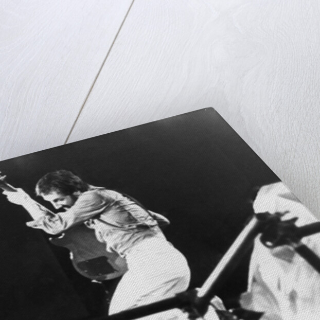 The Who - Pete Townsend at Parkhead, Glasgow 1976 (2) by Steve Thomson